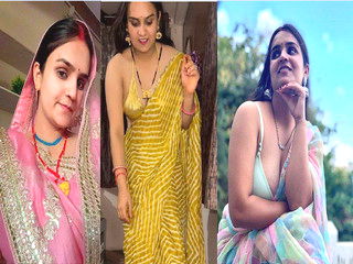 Sexy Desi Wife Boobs pressing and Fucking