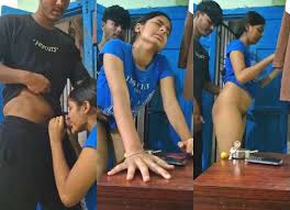 Sexy Desi Girl Blowjob and Standing Fucking