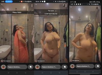 Sexy Desi BBW Girl Bathing